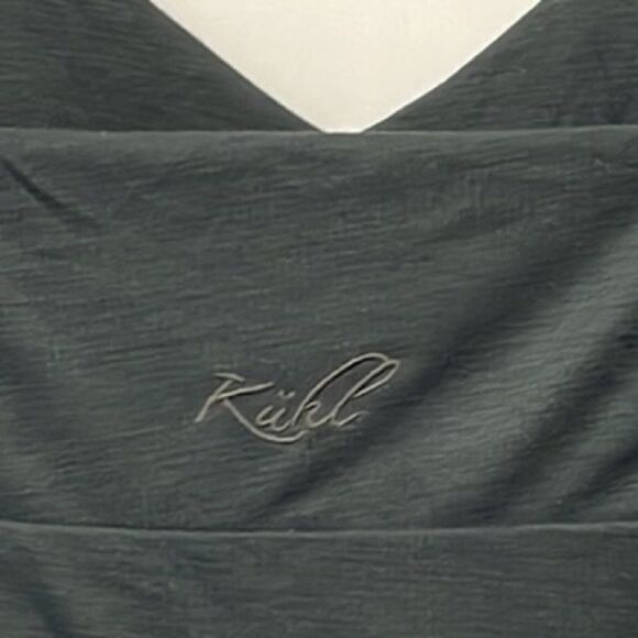 Kuhl Prima Knit Sleeveless Outdoor A-line Dress Dark Olive Green women’s Sz Sm - Picture 5 of 9